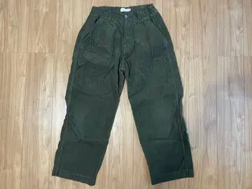 CORDUROY EASY PANTS 매뉴얼 알파벳