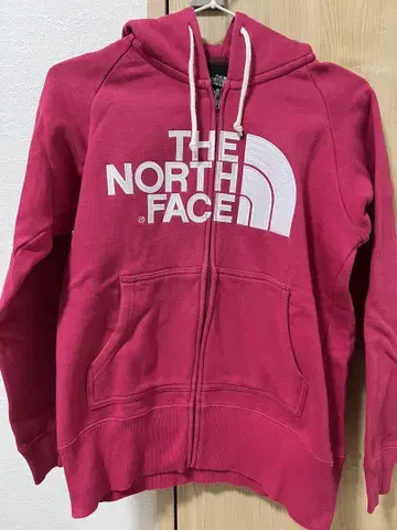 THE NORTH FACE 핑크 후드티 M