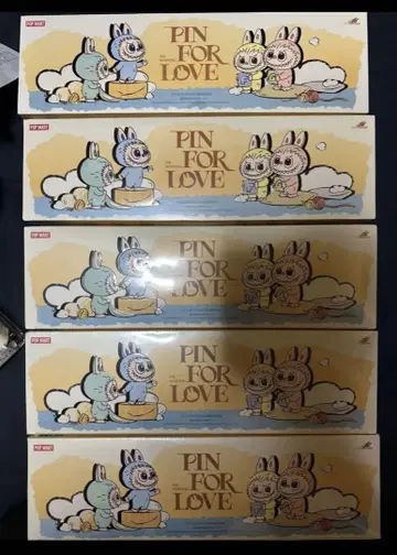 THE MONSTERS PIN FOR LOVE 시리즈 A-M