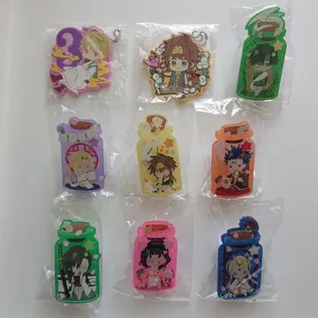 최유기 최유기 외전 굿즈 9종 세트 (러버 키링/러버 클립)