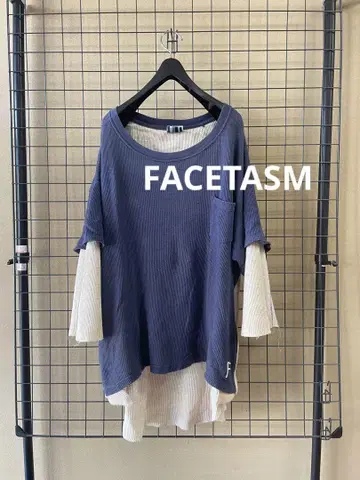 FACETASM 파세타즘 재구축 디자인 오버 사이즈 써멀 Tee
