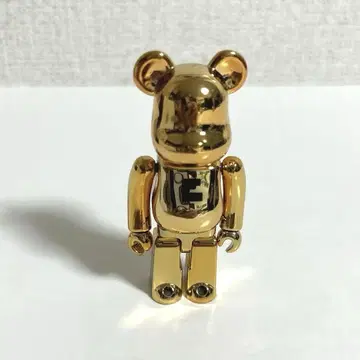 BE@RBRICK 골드 메탈릭 E 베어브릭