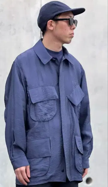 [ blurhms ] Ny/R BEACON JACKET 다크 퍼플 네이비