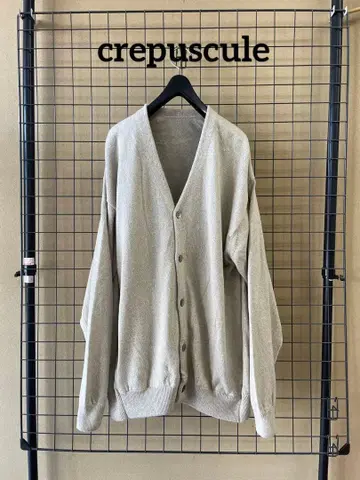 crepuscule 크렙스큐어 코튼 캐시미어 가디건