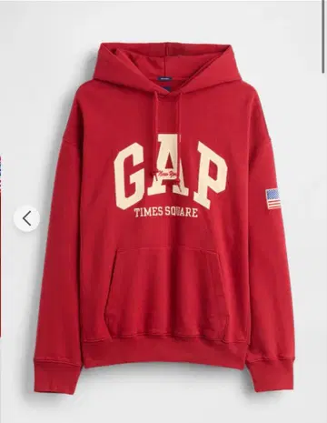 GAP 레드 후드티 L 사이즈 택 포함 한정판 선착순!!