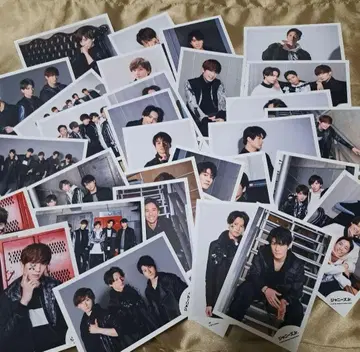 SixTONES 러프스트 사진 세트 공식 사진 31장 세트
