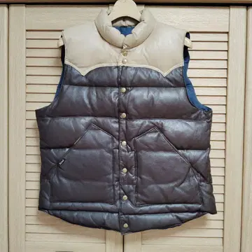 STUDIO D'ARTISAN Leather Down Vest