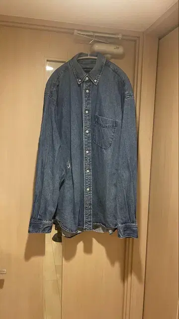NAUTICA 노티카 데님 셔츠 자수