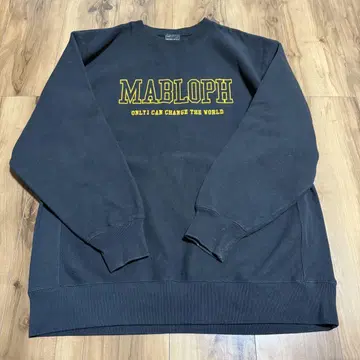 MABLOPH 자수 로고 트레이닝복 블랙 XXL