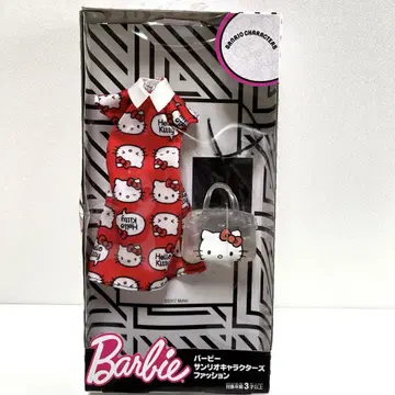 Barbie Hellokitty 바비 의류 키티 착탈식 드레스