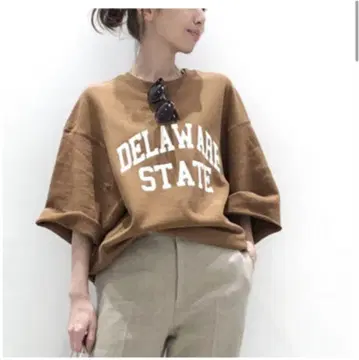AMERICANA 3/4 Sleeve Sweat 풀오버