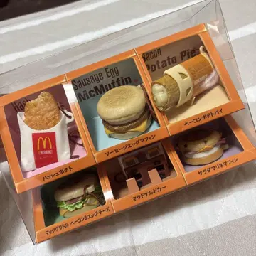 맥도날드 아침 맥 미니어처 후드 스트랩