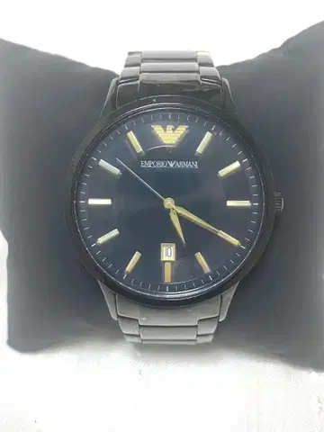 엠포리오 아르마니 쿼츠 손목시계 블랙 독수리 AR-2451