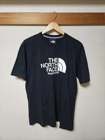 [ THE NORTH FACE ] WHISTLER 블랙T셔츠