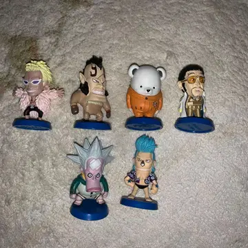 초레어 원피스 애니캐러 히어로즈 샤봉디 제도편 7체 세트