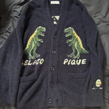 GELATO PIQUE 공룡 패턴 룸웨어 네이비