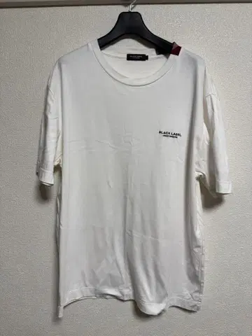 BLACK LABEL T셔츠 화이트