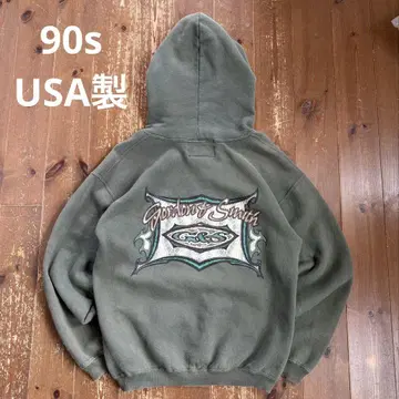 90s USA 후디 Gordon Smith 그린 후드티