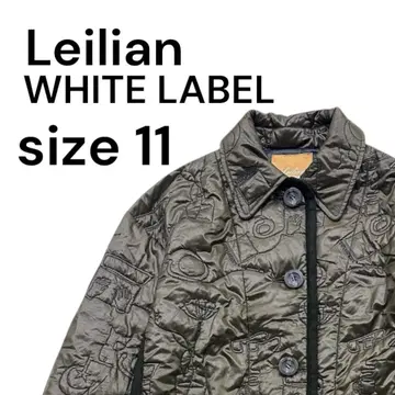 Leilian WHITE LABEL 퀼팅 코트 size 11