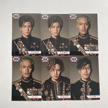3 J Soul Brothers from EXILE TRIBE 6장 세트