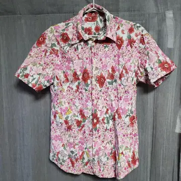 Paul Smith 꽃무늬 반팔 셔츠 M