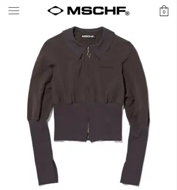 Mischief 다크 브라운 긴팔 상의