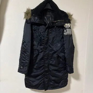 HYSTERIC GLAMOUR 블랙 모즈 코트