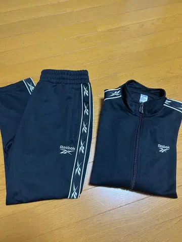 리복 블랙 저지 상하의 세트