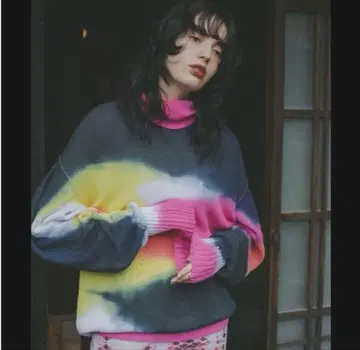 AKIKO AOKI Impulsive Knit 타이다이 니트 스웨터