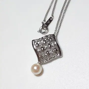 n1 목걸이 펜던트 진주 펄 SILVER 925 은제 체인