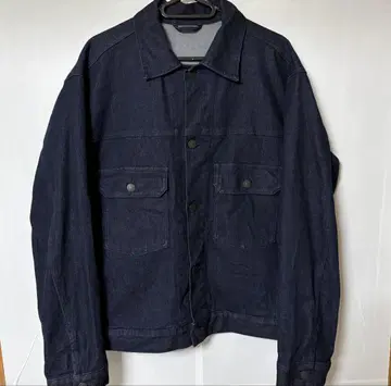 새상품급 UNIQLO 2nd 타입 G 유니클로 데님 자켓 트래커