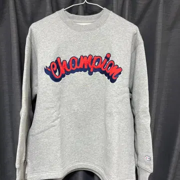 미사용 새상품! Champion 그레이 맨투맨 트레이닝복 사이즈 S