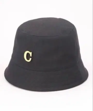 CA4LA 블랙 버킷 햇 C 로고