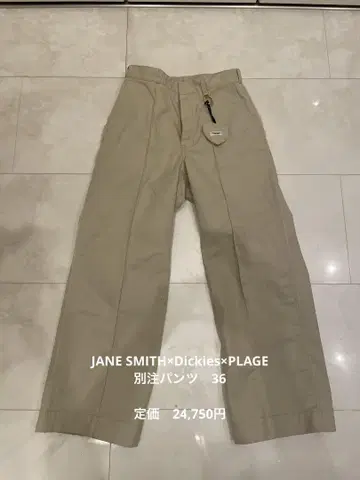 Dickies x JANE SMITH x PLAGE 별주 팬츠 36