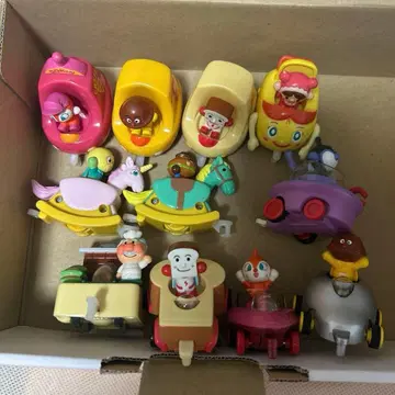 호빵맨 기차 레트로 탈것 완구