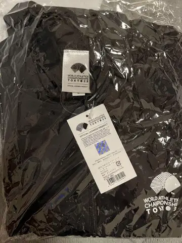 세계 육상 드라이 지퍼 후드티 L 사이즈