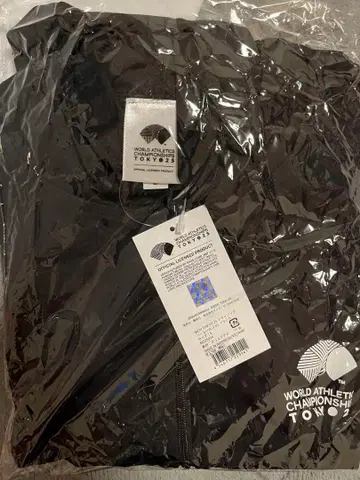 세계 육상 드라이 지퍼 후드티 L 사이즈