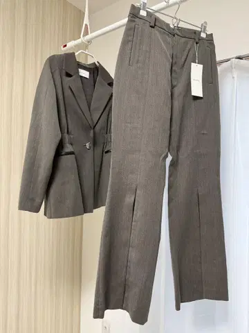MURRAL chambray jacket pants set