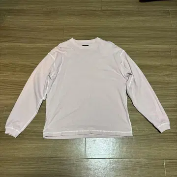 빔즈 롱 T셔츠 핑크