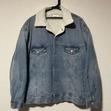 BROWNY VINTAGE 보아 안감 데님 자켓
