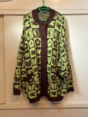 CANDY STRIPPER 갸루즈 K 니트 가디건