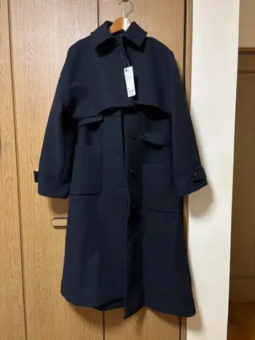 [ GU x rokh ] 2피스 코트 (네이비)