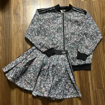 adidas LONG BOMBER JACKET 봄버 자켓 스커트