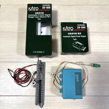 [ 작동 확인 완료 ] KATO 자동 신호기 전원 세트