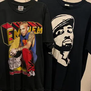 초레어 EMINEM, PROOF T셔츠 세트