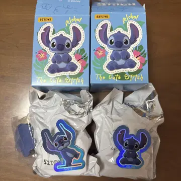 스티치 52TOYS The Cute Stitch 세트
