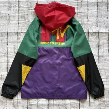 MTV MUSIC TELEVISION 나일론 자켓