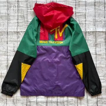 MTV MUSIC TELEVISION 나일론 자켓