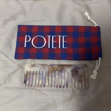 potete Comb Large 헤어콤 복조리 세트