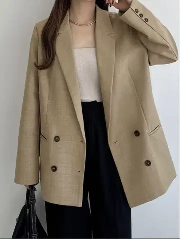 callautia 더블 테일러드 자켓